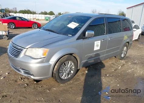 2013 Chrysler Town & Country Touring-L из США, поврежденный, VIN 2C4RC1CG9DR641558